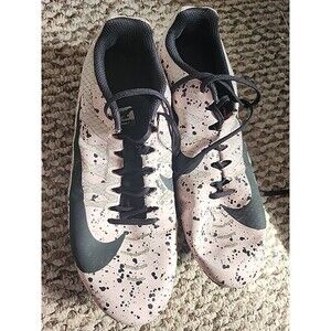 Nike Zoom Rival S Pink Paint Splatter Size 10 Metal Spike Cleats
